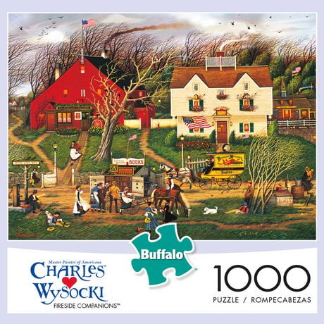 Buffalo Games Sunny Side Up 1000-Piece Jigsaw Puzzle Pack of 1