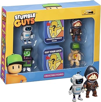 PMI Kids World Stumble Guys Deluxe Mini Figure Set - 6pk