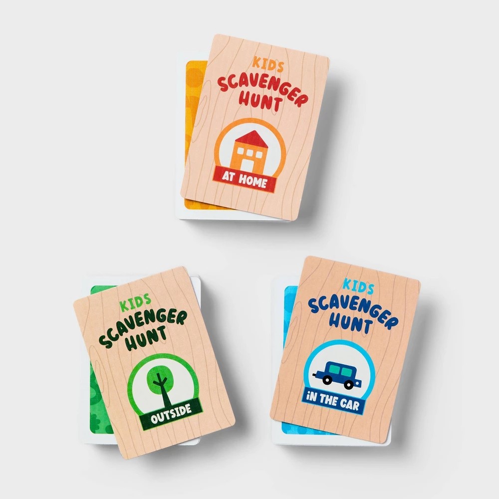 Scavenger Hunt Game - Gigglescape™: Classic Card Games, 2-6 Players, Creative Thinking, Includes Storage Box