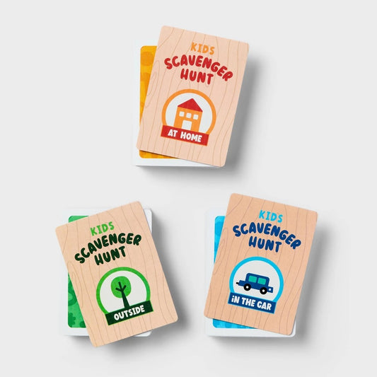 Scavenger Hunt Game - Gigglescape™: Classic Card Games, 2-6 Players, Creative Thinking, Includes Storage Box
