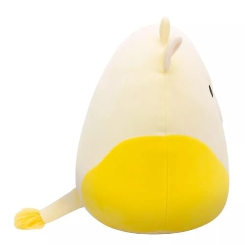 Squishmallows Cow Officially Licensed Kellytoy Plush - Collectible Soft & Squishy Stuffed Animal Toy (Dagmar the Lemon Cow 11")
