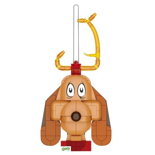Brickcraft Grinch Max Dog Brick Building Kit, 135 Pieces