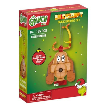 Brickcraft Grinch Max Dog Brick Building Kit, 135 Pieces