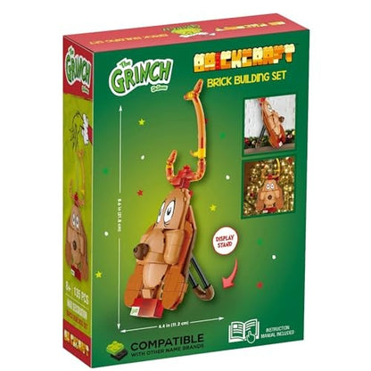 Brickcraft Grinch Max Dog Brick Building Kit, 135 Pieces