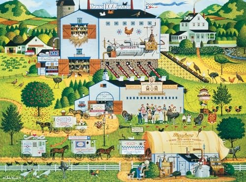 Buffalo Games Sunny Side Up 1000-Piece Jigsaw Puzzle Pack of 1