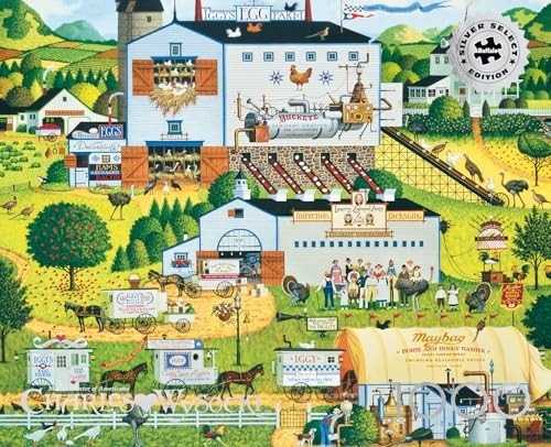 Buffalo Games Sunny Side Up 1000-Piece Jigsaw Puzzle Pack of 1
