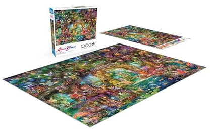 Buffalo Games 1000-Piece Aimee Stewart the Butterfly Ball Adult Interlocking Jigsaw Puzzle