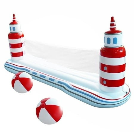 Inflatable Pool Volleyball Set  Floating Water Volleyball for Summer Pool Game