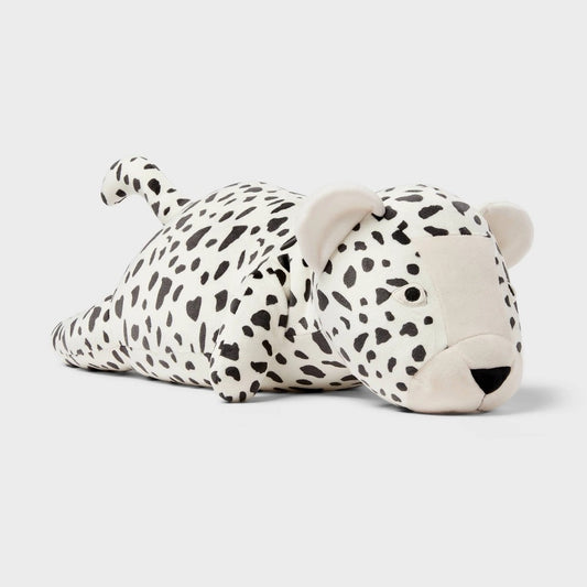 Pillowfort Cheetah Weighted Plush Throw Pillow Black White