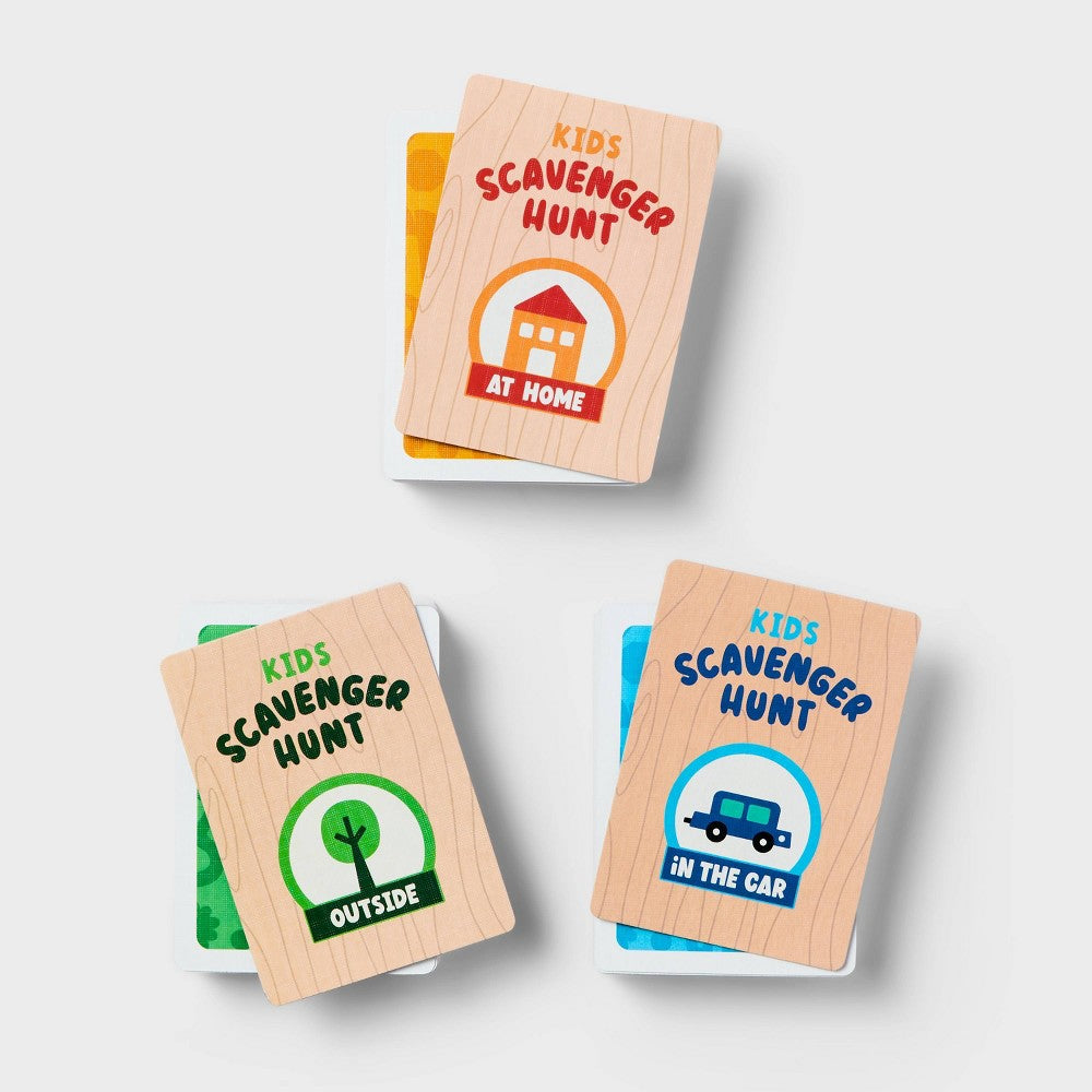 Scavenger Hunt Game - Gigglescape™: Classic Card Games, 2-6 Players, Creative Thinking, Includes Storage Box