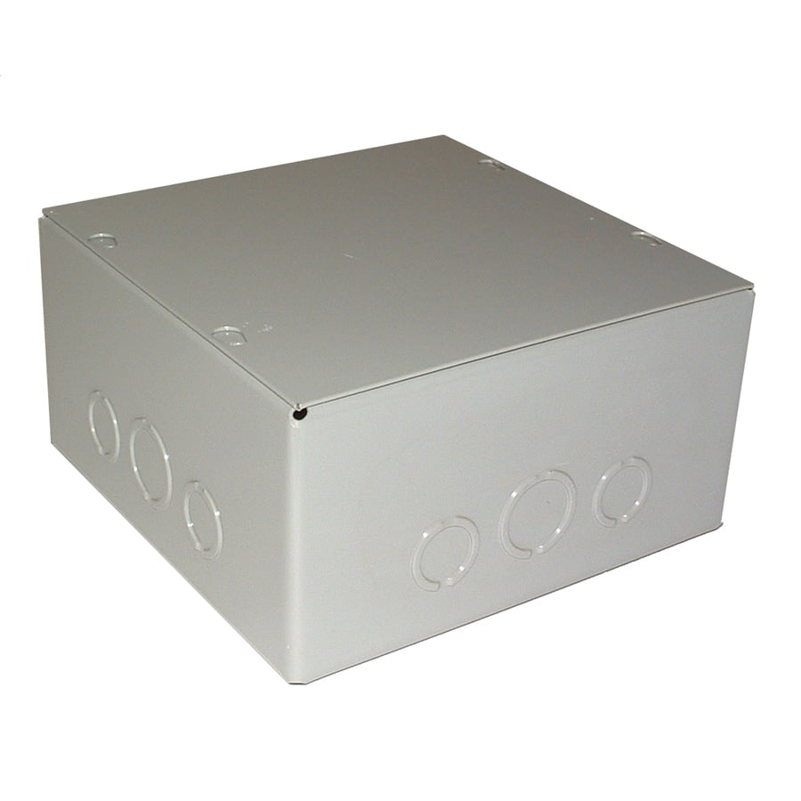 WIEGMANN 8x8x4 Carbon Steel Screw-Cover Wall Mount Box