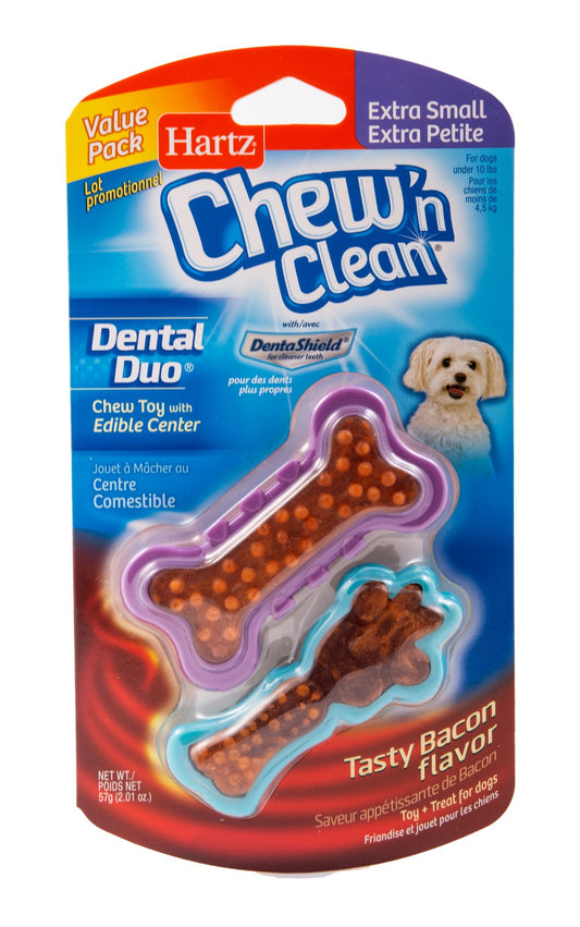 Hartz Chew 'n Clean Dental Duo XS Value Pack