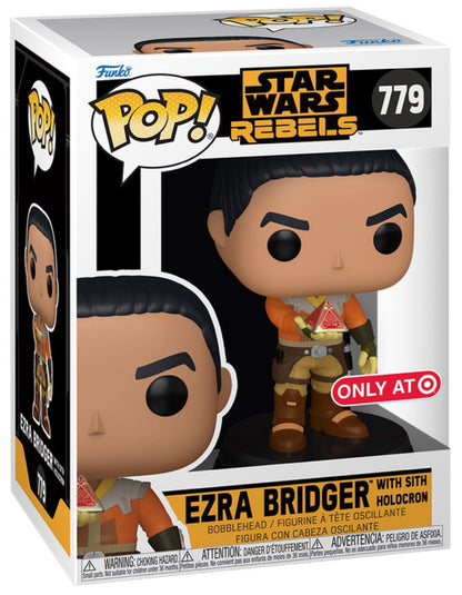 Funko Pop Star Wars Ezra with Sith Holocron #779 Exclusive