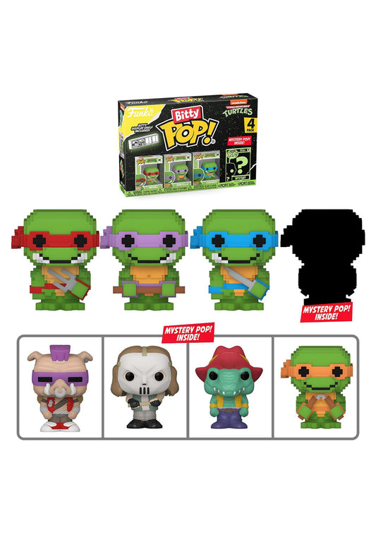 Alliance Entertainment Teenage Mutant Ninja Turtles 8-Bit 4pk Standard