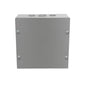 WIEGMANN 8x8x4 Carbon Steel Screw-Cover Wall Mount Box