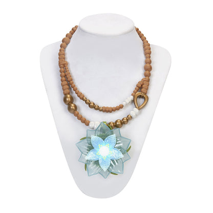 Jakks Disney Raya Light of Kumandra Necklace 2.84x8.74x1.12