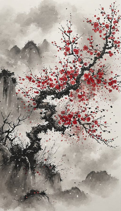Free Tribe Red Plum Blossom Kit