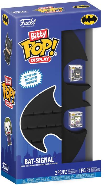Funko Bitty POP! DC Batman Signal with Batman, Joker Pack of 1