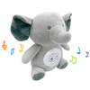 Richgv Baby Sleep Soother Baby Toy, Potable Sound Machine Baby Soother Newborn Toy with Projector White Noise, Baby Sleep Aid with Music Light Elephan